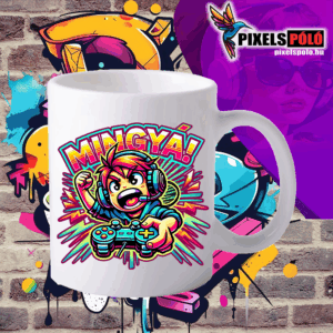 Gamer bögre a Pixelspolo.hu kínálatában